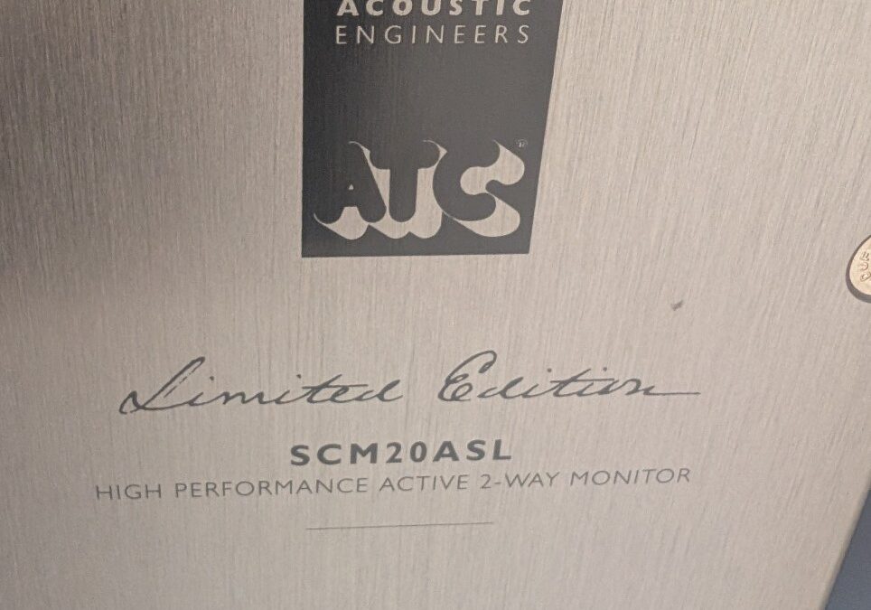 Introducing The SCM20ASL Limited Edition by ATC